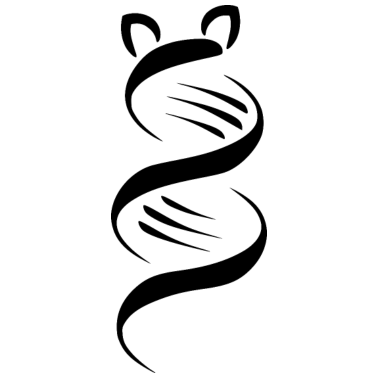 Motiv Katze DNA Cat Gen Katzenfreund Katzenfan Katzenlie