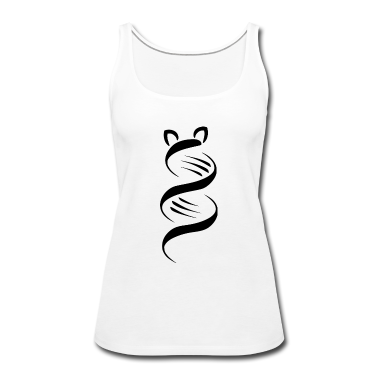 Katzen Tank Top - Katze DNA Cat Gen Katzenfreund Katzenfan Katzenlie