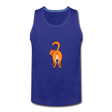 Katzen Tank Top - Katze Katzen Po Arsch Leck Mich Geschenk