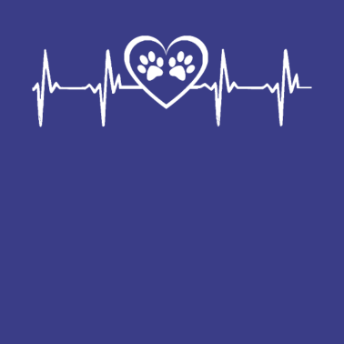 Motiv herzschlag pfoten Herzlinie Hunde Katzen liebe