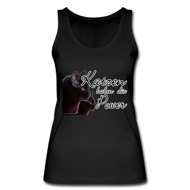 Katzen Tank Top - Katzen Katze Tier Haustier Spruch Liebe Geschenk