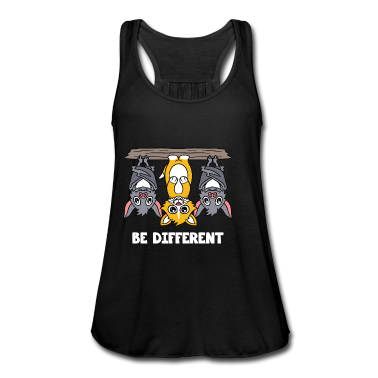 Katzen Tank Top - Be Different Katzen Fledermäuse Katze Fledermaus