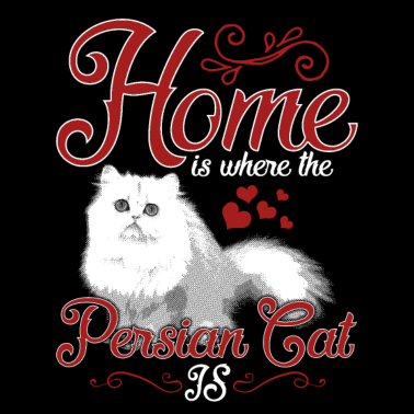 Motiv Perser Katze Katzen Haustier Tier Geschenk