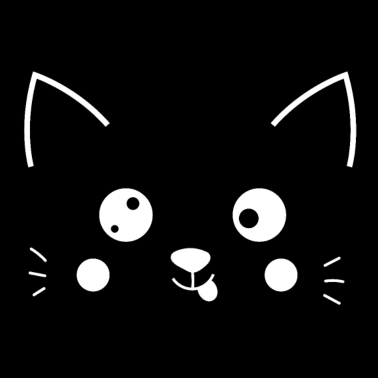 Motiv verrückte Katze