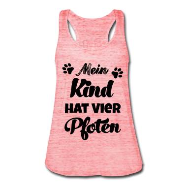 Katzen Tank Top - Mein Kind hat vier Pfoten Hunde Hund Katzen Katze