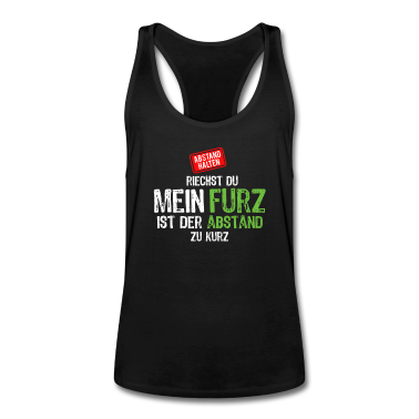 Katzen Tank Top - Riechst Du Mein Furz Abstand Zu Kurz Lustiger Pups