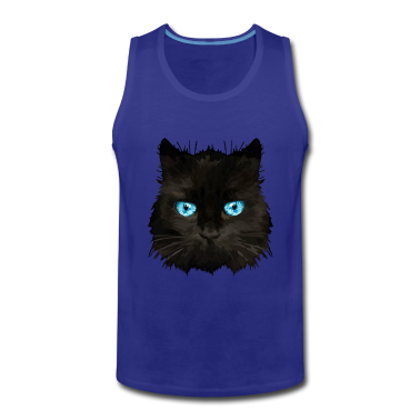 Katzen Tank Top - Schwarze katze