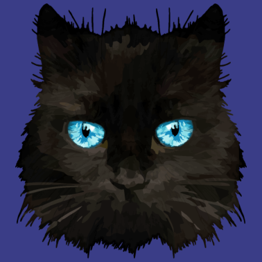 Motiv Schwarze katze