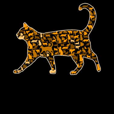 Motiv Katzen in der Katze