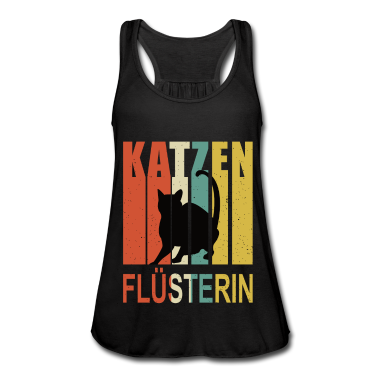 Katzen Tank Top - Katze Retro Vintage Jahrgang Kätzchen