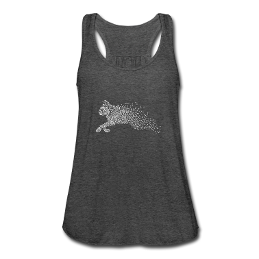 Katzen Tank Top - Springende Katze