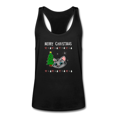 Katzen Tank Top - Ugly Christmas Katze