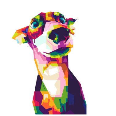 Motiv Stylish Doberman Artwork