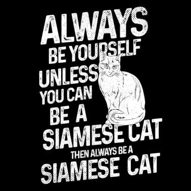 Motiv siamesische Katze