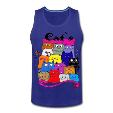 Katzen Tank Top - Katze, Katzen, Katzenbande, Mietze Katz