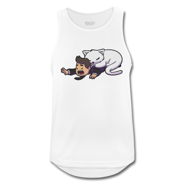 Katzen Tank Top - Kuschelattacke Katze