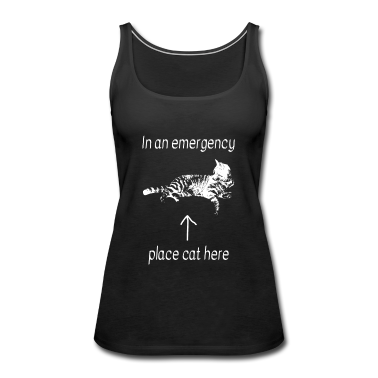 Katzen Tank Top - Katze Hier Platzieren Haustier Liebe Katzenmutter