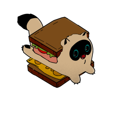 Motiv Cat Sandwich Katze