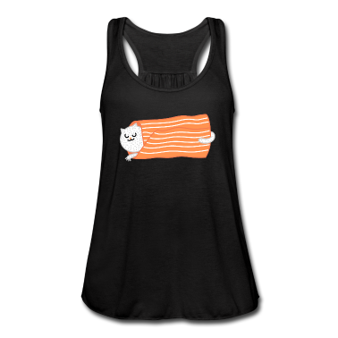 Katzen Tank Top - Lustige Sushi Katze