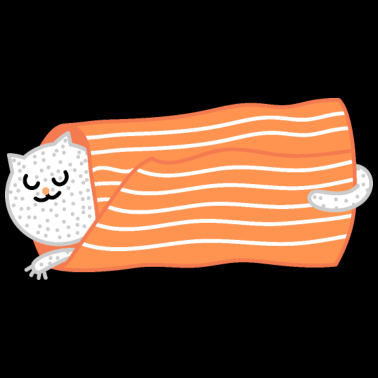 Motiv Lustige Sushi Katze