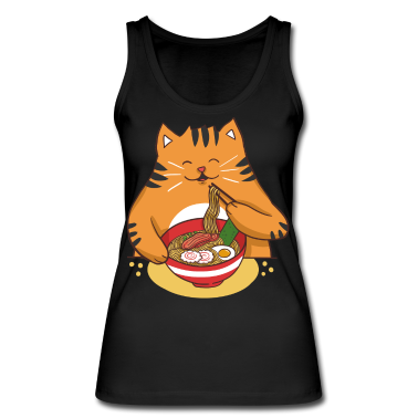 Katzen Tank Top - Katze Ramen