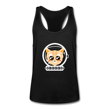 Katzen Tank Top - Katze Weltraum