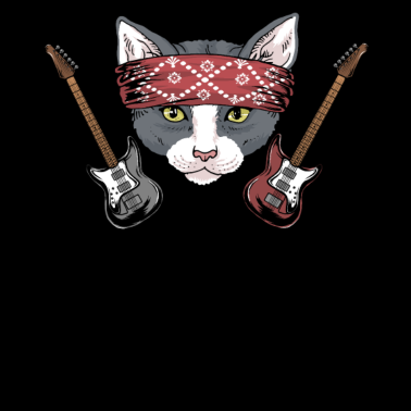 Motiv Rock Katze Rock and Roll Musik Festival Geschenk