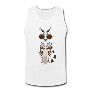 Katzen Tank Top - Katze Katze Katze Katze Katze