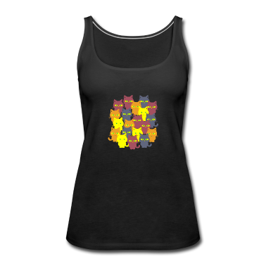 Katzen Tank Top - Katzen, nichts als Katzen