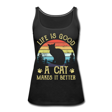 Katzen Tank Top - Katze Katzen