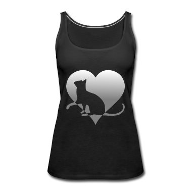 Katzen Tank Top - Katze Katze Katze Katze Katze Katze Mieze