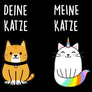 Motiv DEINE KATZE MEINE KATZE