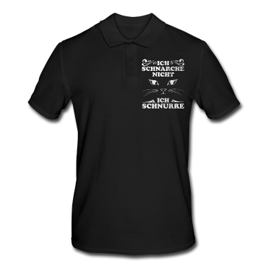 Katzen Poloshirt - Katze Katze Katze