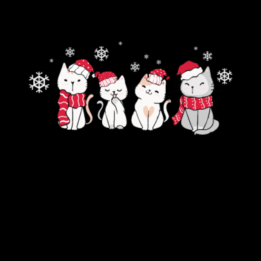 Motiv Katzenkatzen Weihnachtsgeschenk