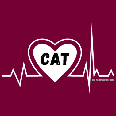 Motiv Schnuckibaby Kätzchen Herzschlag Herz Katze Kitten