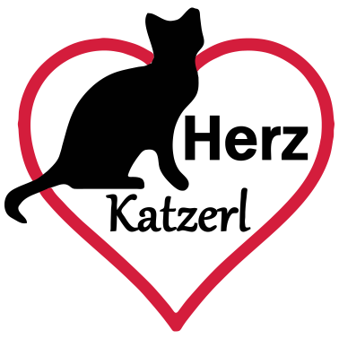 Motiv Herz Katzerl Katze Tier Haustier Liebe Geschenk