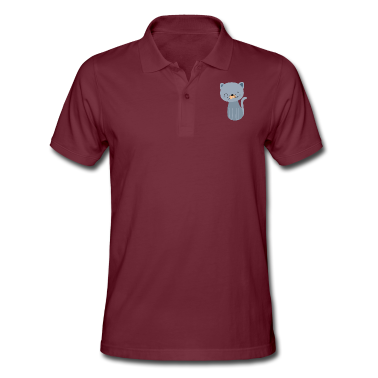 Katzen Poloshirt - Katze Katze Katze