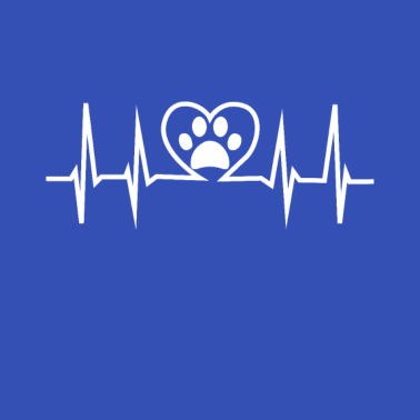 Motiv Hundepfote Herzschlag Hund Katz Herz Tier Haustier