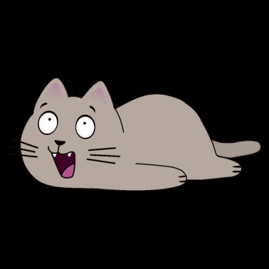 Motiv Überraschte Katze