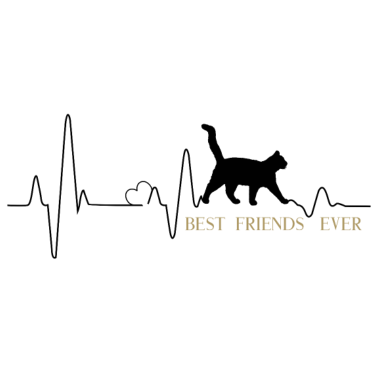 Motiv HERZSCHLAG BEST FRIENDS EVER CAT
