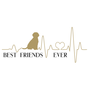 Motiv HERZSCHLAG BEST FRIENDS EVER DOG