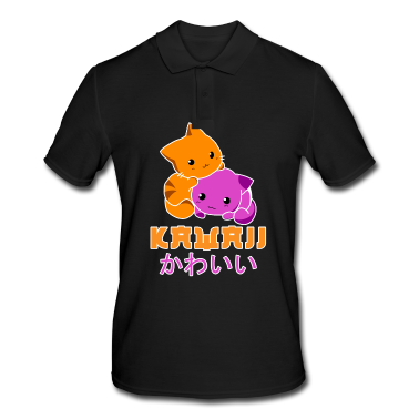 Katzen Poloshirt - Kawaii Anime Katzen