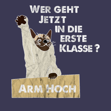 Motiv Katze lustig Spruch