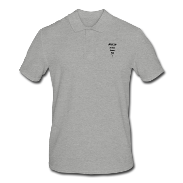 Katzen Poloshirt - Katze Katze Katze