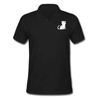 Katzen Poloshirt - Katze Katzen