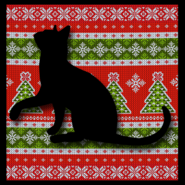 Motiv Weihnachten Katzen Katzen Katzen