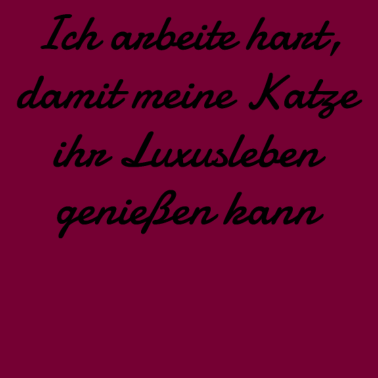 Motiv katze - Luxusleben einer Katze