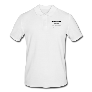 Katzen Poloshirt - katze - Luxusleben einer Katze