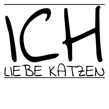 Motiv katze - Ich liebe Katzen