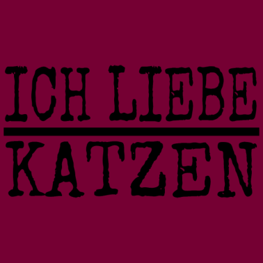 Motiv katze - Ich liebe Katzen